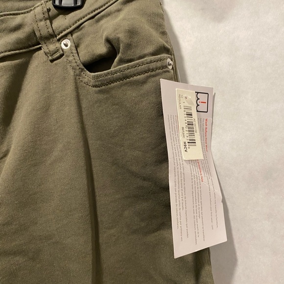 Olive Green Women's Jeans 12 NWT Amazon Basics - Picture 5 of 7